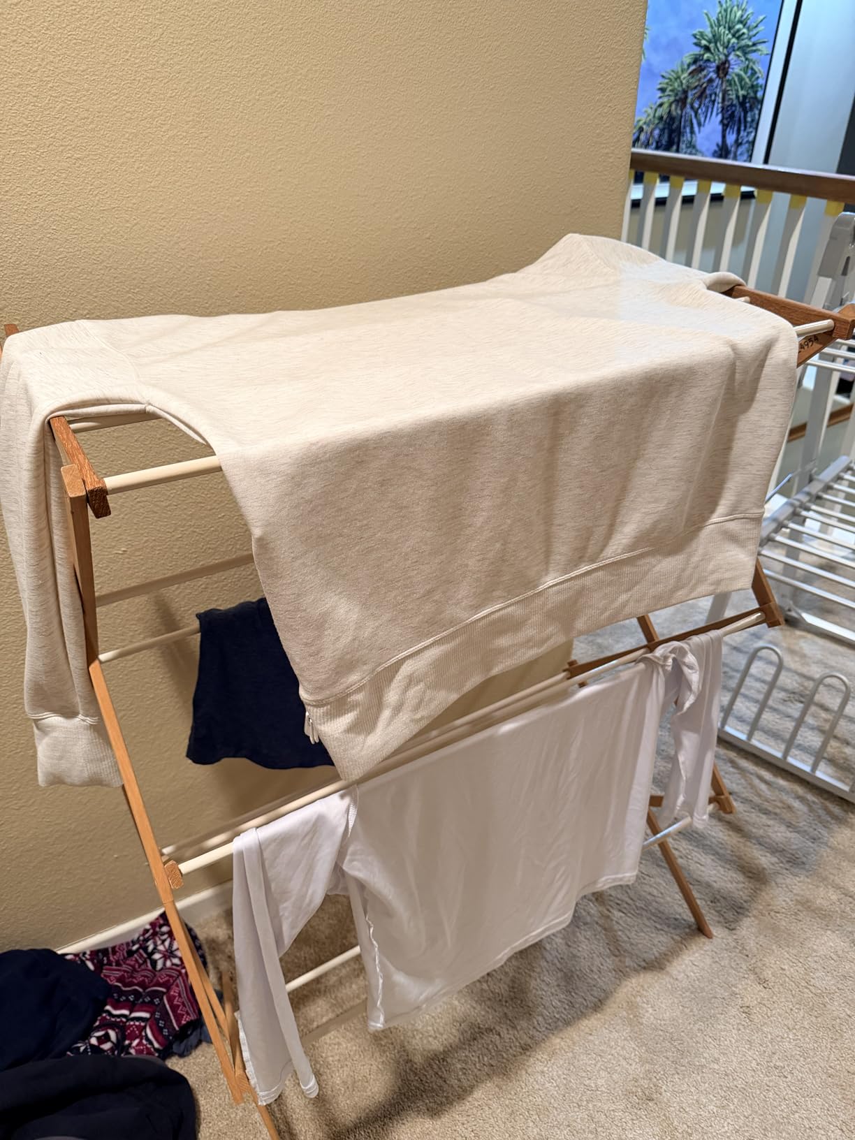 Heating Clothes Drying Rack Foldable Shoes Socks Silvery Gray, indoor clothes drying rack foldable dryer racks for laundry drying indoor clothing racks for drying clothes horse customer photo 1