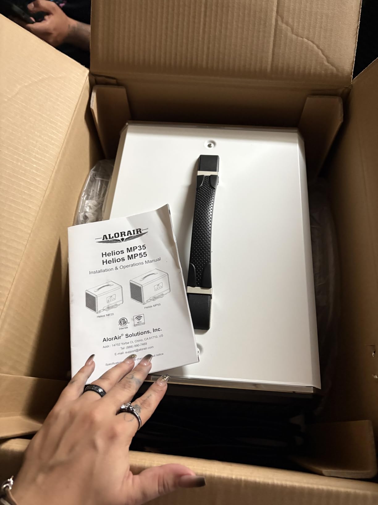 ALORAIR 70 Pints Crawl Space/Commercial Dehumidifier with Pump(Helios MP35) customer photo 1
