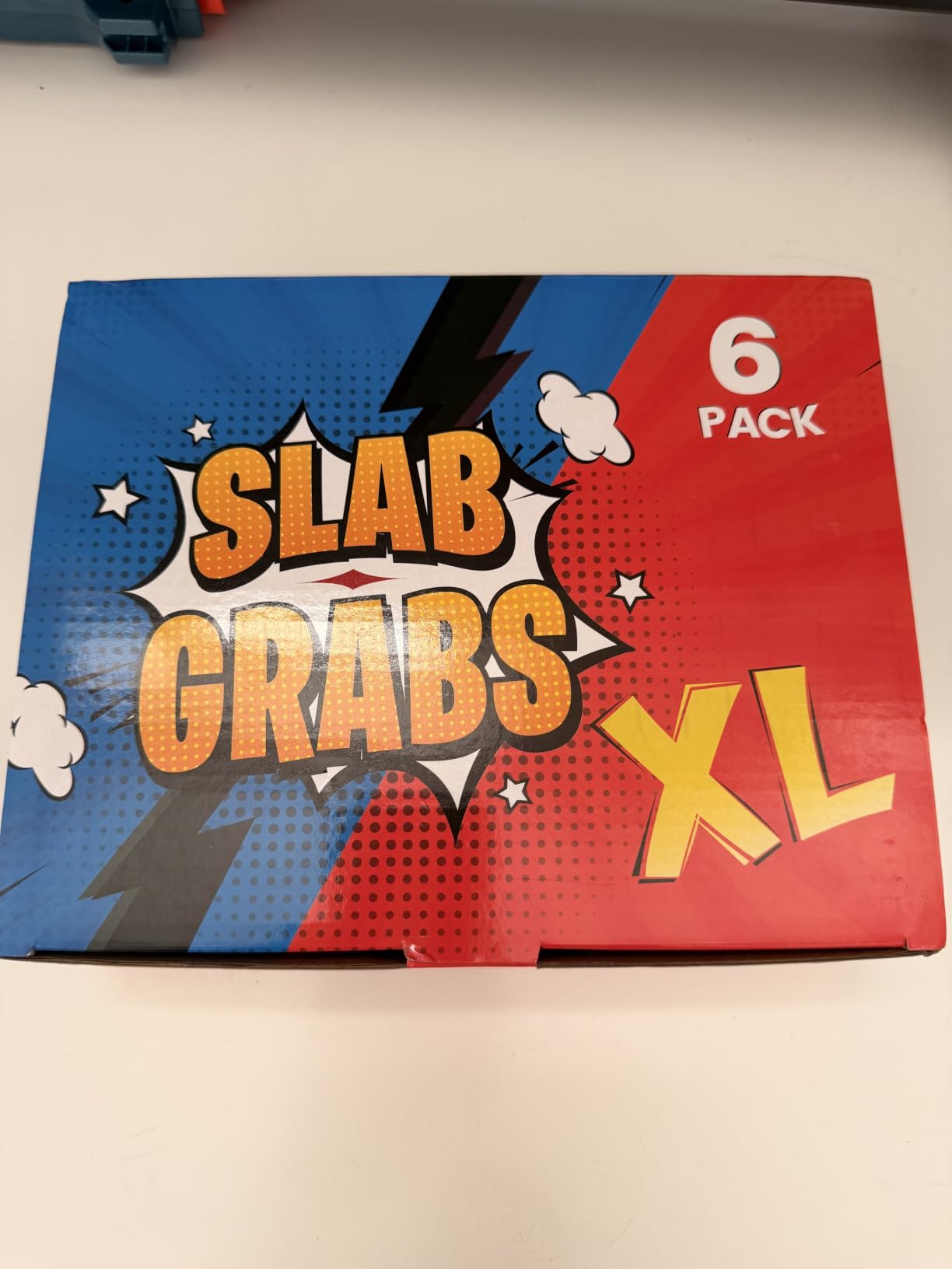 SlabGrabs XL 12-Piece Comic Book Wall Mount Set (Holds 6 Slabs), 2026 Ready for Thicker CGC Cases & PSA/CBCS, Active-Grip Security Lock, Heavy Duty Clear Floating Display customer photo 1