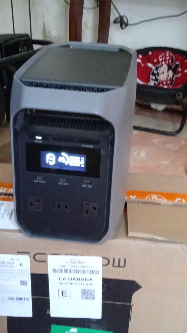 EF ECOFLOW Portable Power Station Delta 3 Classic, 1024Wh 1800W AC | 3600W Surge, 1 Hr Fast Charge, 100W USB-C Output, LiFePO4 Battery, 10ms UPS Solar Generator for Home Backup, Camping & RVs customer photo 2