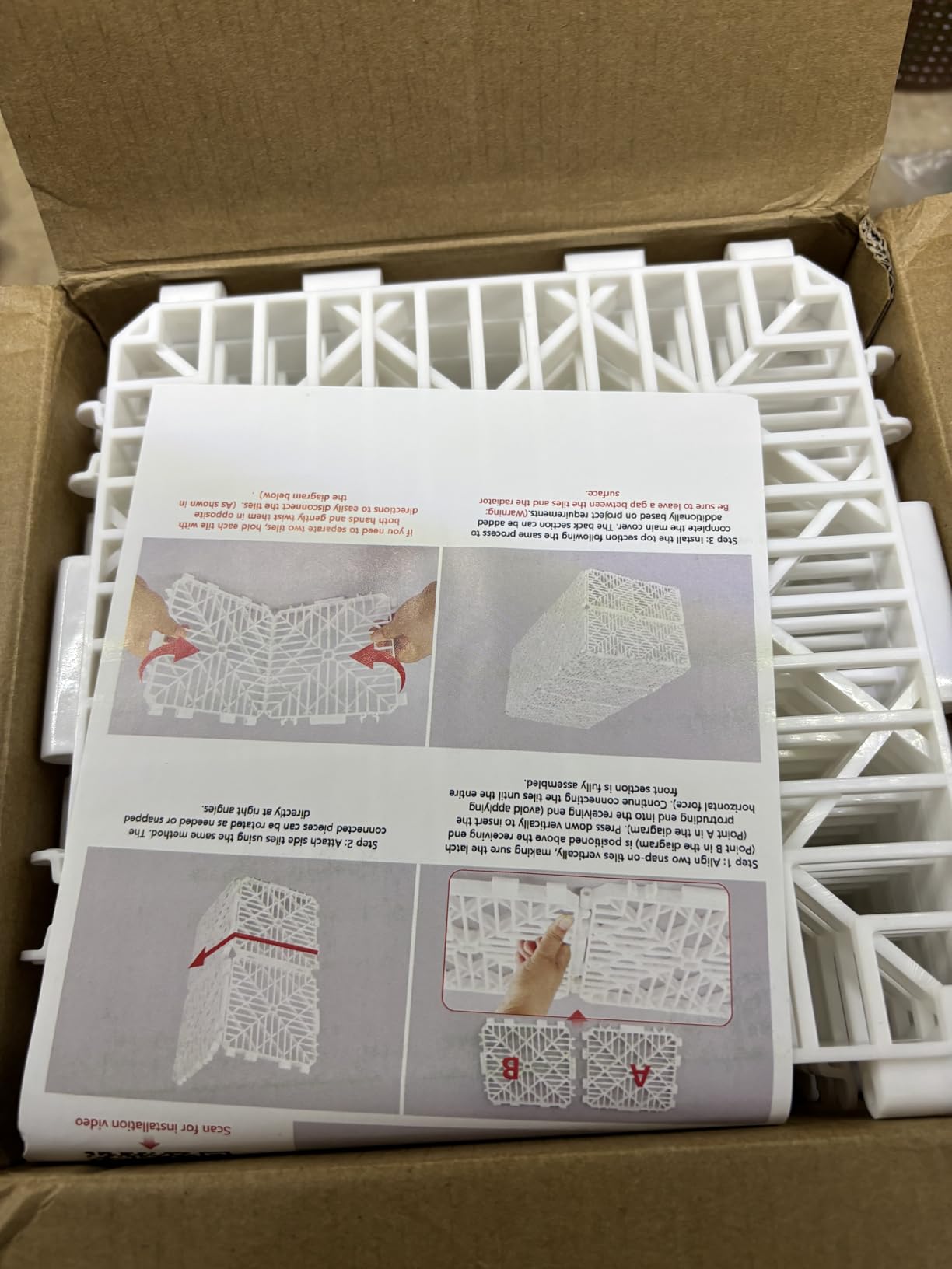 12-Pack Radiator Cover for Home - Safety Easy Snap Connection | Radiator Cover for Old Radiator, No Tools Required customer photo 1