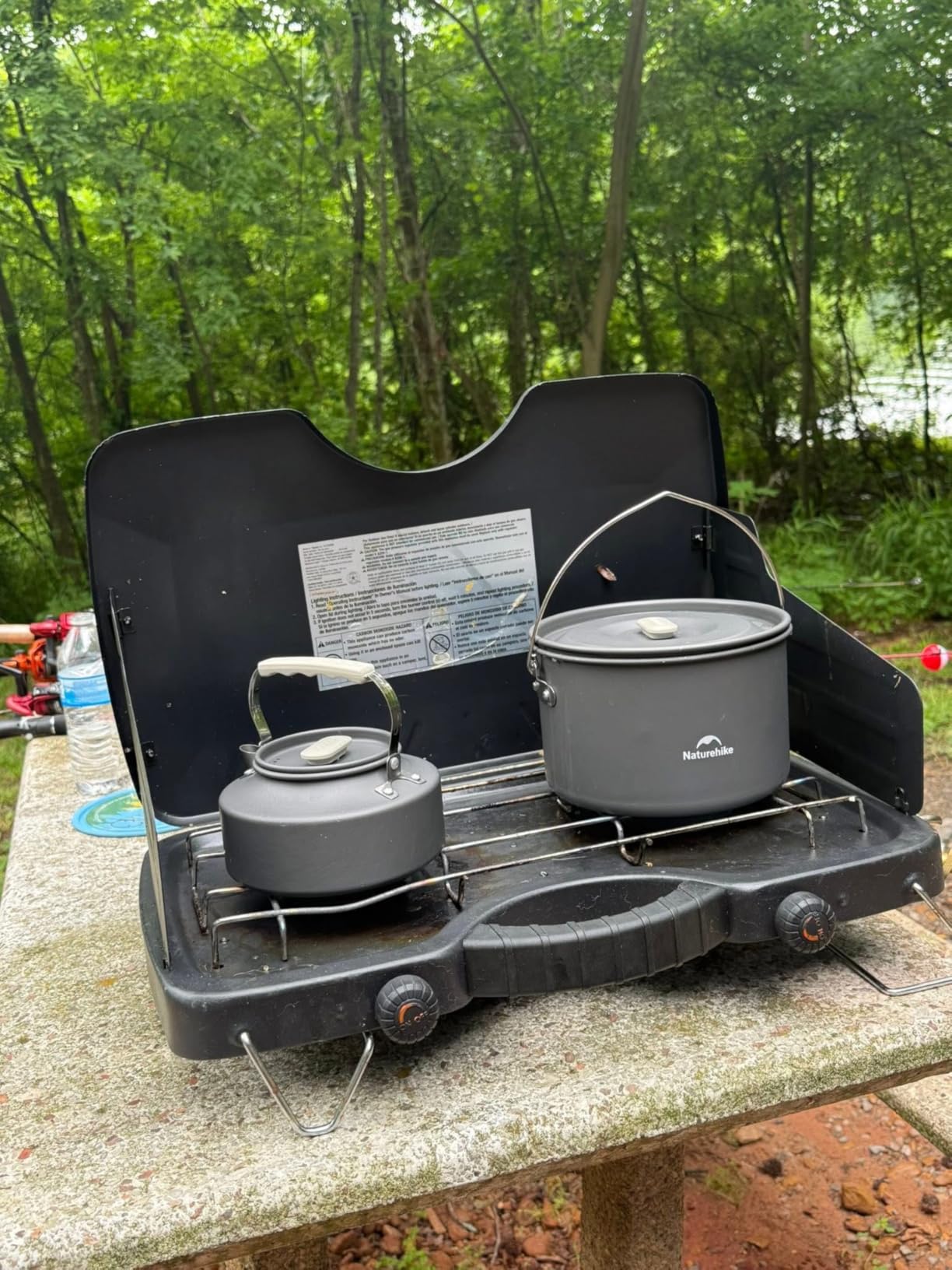 Naturehike Camping Cookware Set Mess Kit for Backpacking Gear, Camp Cooking Set, Camping Pots and Pans Set for Outdoor Backpacking Camping Hiking Picnic customer photo 2
