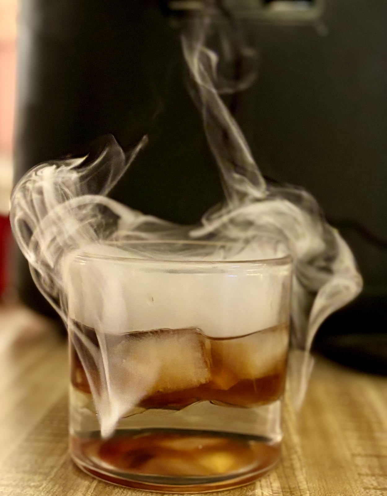 Electric Whiskey Smoker Kit Gift - 0-60s Adjustable Timer, No Butane Needed | Cocktail Bourbon Drink Smoker Infuser Kit Smoke Whisky Set with 6 Wood Chips Flavors, Birthday Gifts for Men, Dad, Husband customer photo 1