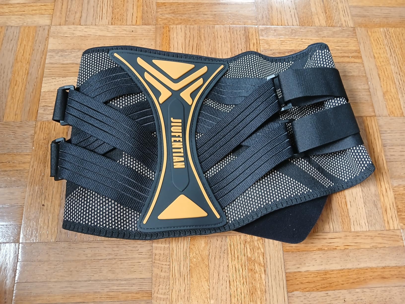 Copper Back Brace for Lower Back and Sciatica Pain Relief, Medium | Adjustable Support System | Superior Comfort - Supports for Sciatica, Herniated Disc, Scoliosis, Heavy Lifting and Work customer photo 2