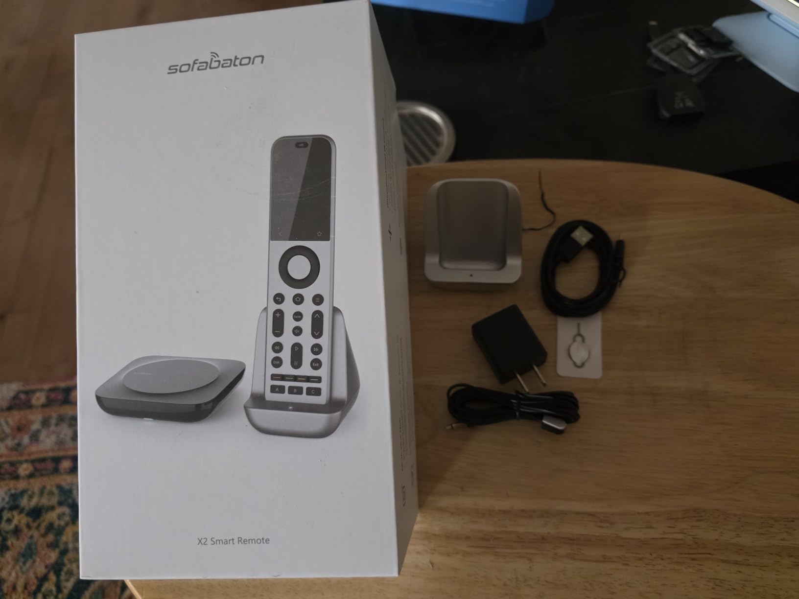 SofaBaton X2 Universal Remote Control with Hub & Charging Dock, Touchscreen, All-in-One Smart Remote with Customize Activities | Bluetooth | Infrared | WiFi 2.4GHz | Compatible Alexa & Google Home customer photo 2