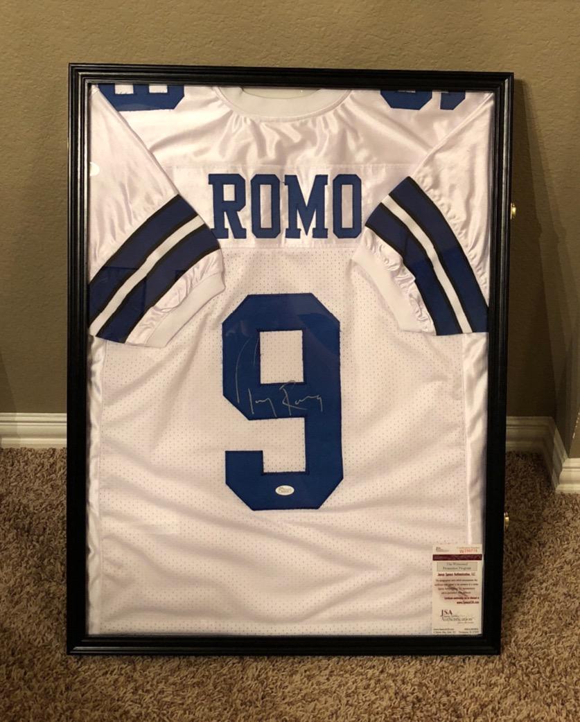 Pro Collector's Jersey Display Case Frame Shadow Box with 98% UV Protection for Baseball Basketball Football Soccer Hockey Sport Memorabilia T-Shirt and Uniform (Mahogany Finish Frame) customer photo 2