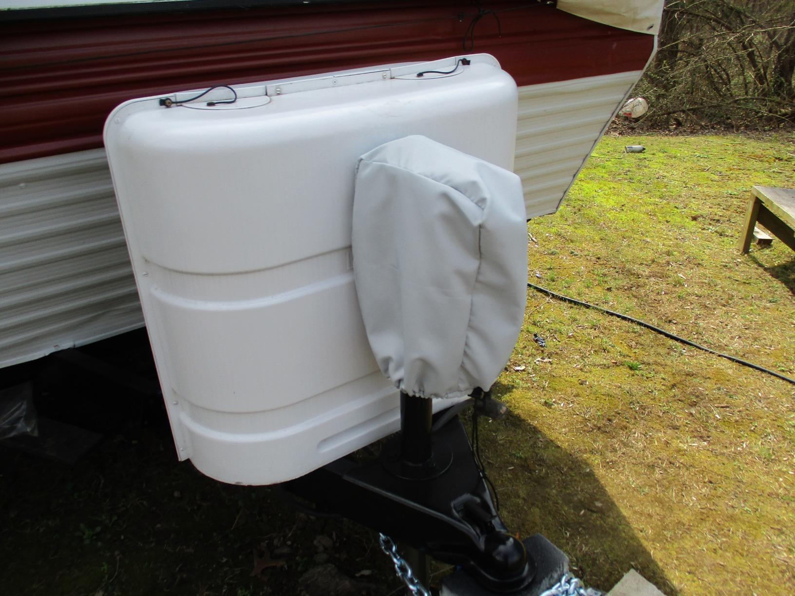 RV Skirting for Winter - Heavy Duty Insulated for Travel Trailer, 5th Wheel | Truck Camper Skirt Kit, All-Weather Snow Protection, Windproof & UV Resistant for Class A B C Motorhome, 105ft x 2.6ft customer photo 2