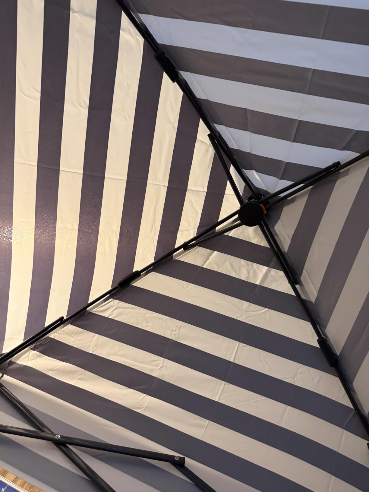 CROWN SHADES 4x4 Pop Up Changing Tent, Portable Changing Room, Black/White | Instant Privacy Tent, Patented One-Push CenterLok, 300D Water Resistant Fabric. Ideal for Camping, Beach, Pool, Vendor Booth customer photo 1