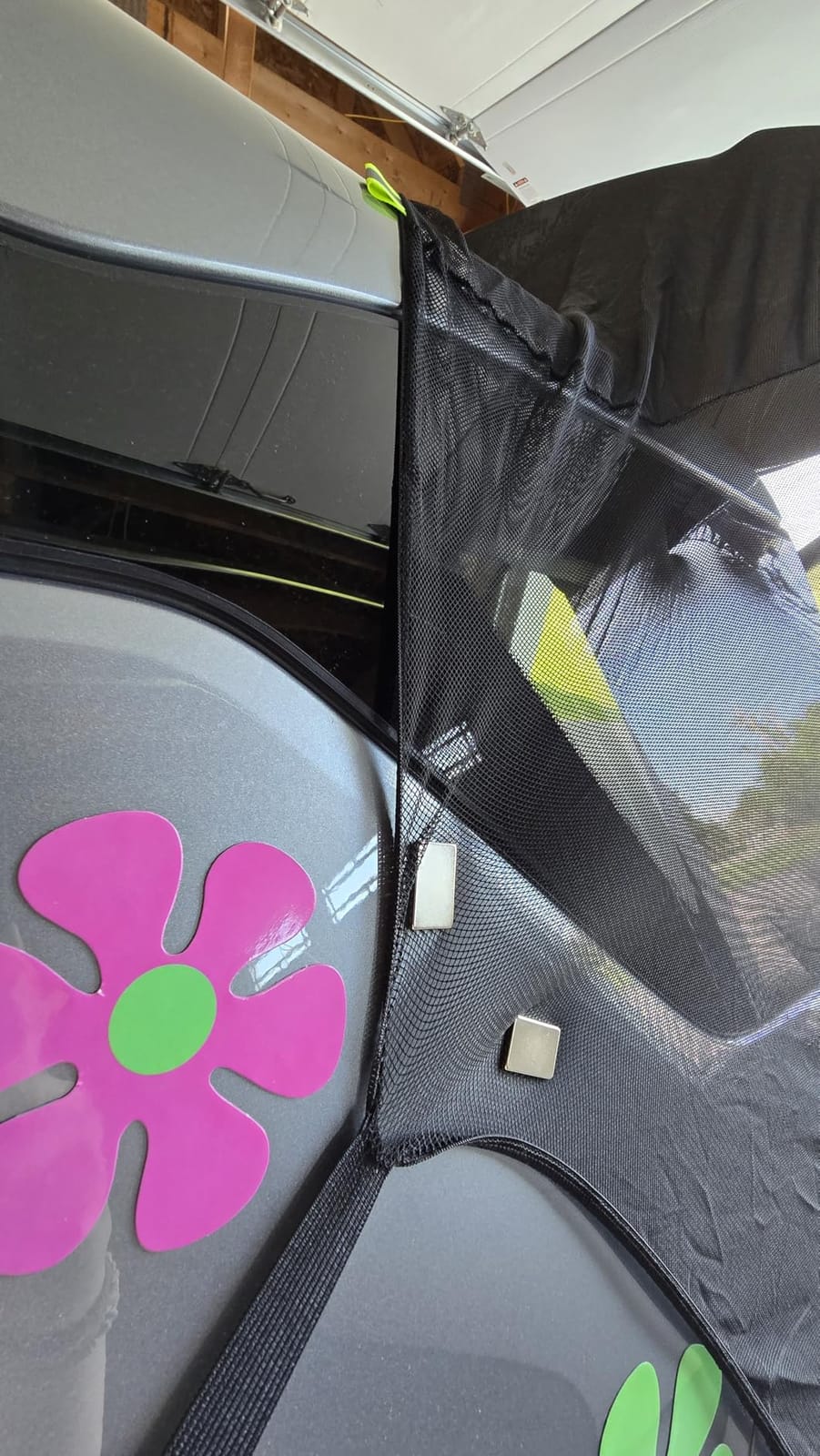 Car Camping Tailgate Mesh Screen for SUV, Mini Van, SUV Camping Essentials | Tailgate Essentials Ventilation and Mosquito Prevention Mosquito Net Easy Installation Camping Essentials Car Accessories customer photo 1