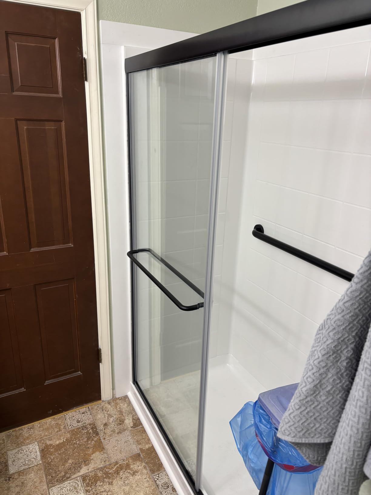 Royal Guard Double Sliding Shower Door, 56-60