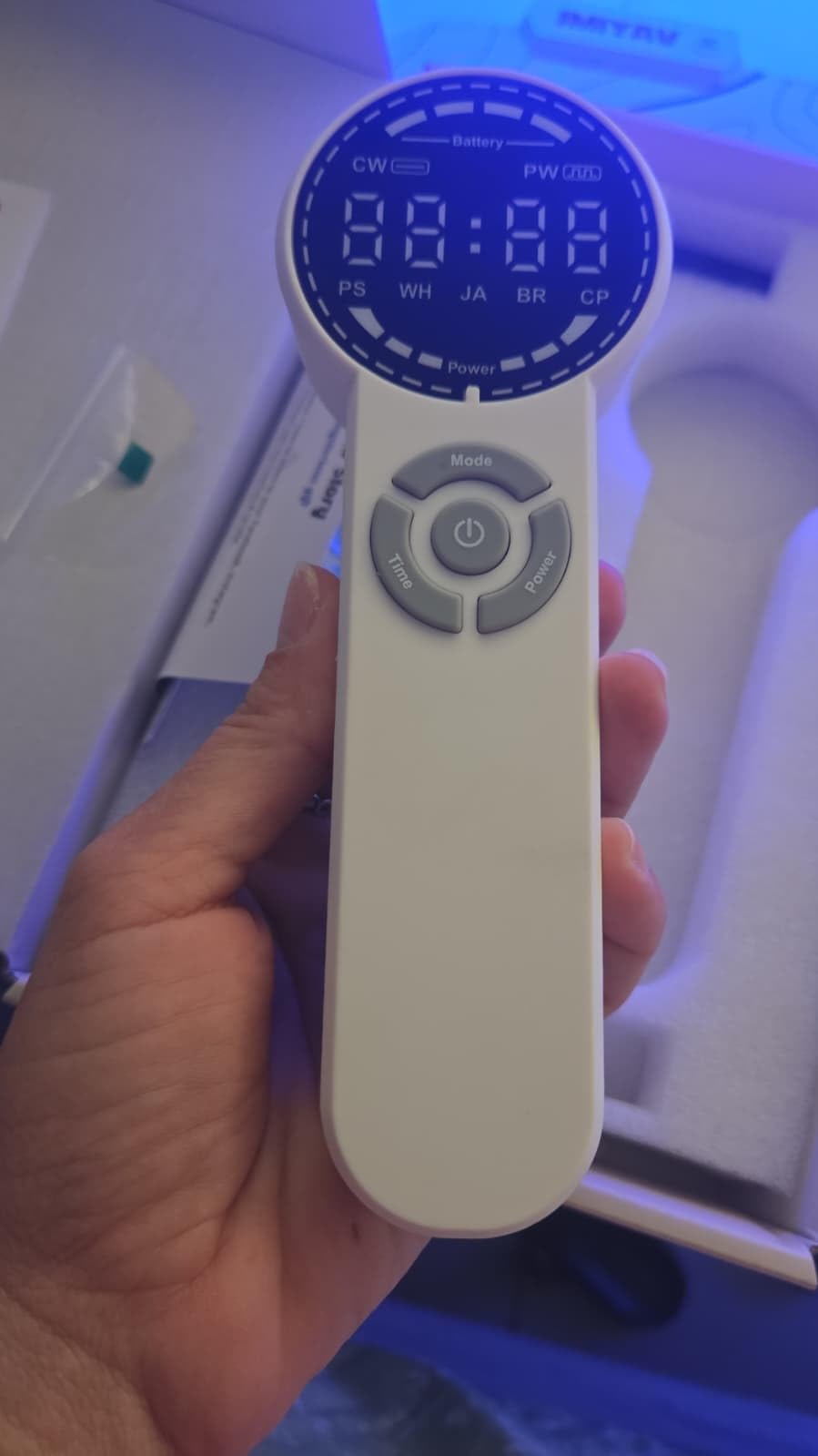 Handheld Red Light Therapy Device with Pulse Mode, 3 Wavelengths Infrared & Near Infrared Light Therapy for Body, Knee, Shoulder, Back, Joints & Muscles, 5 Core Modes, Safe for Humans and Pets customer photo 1