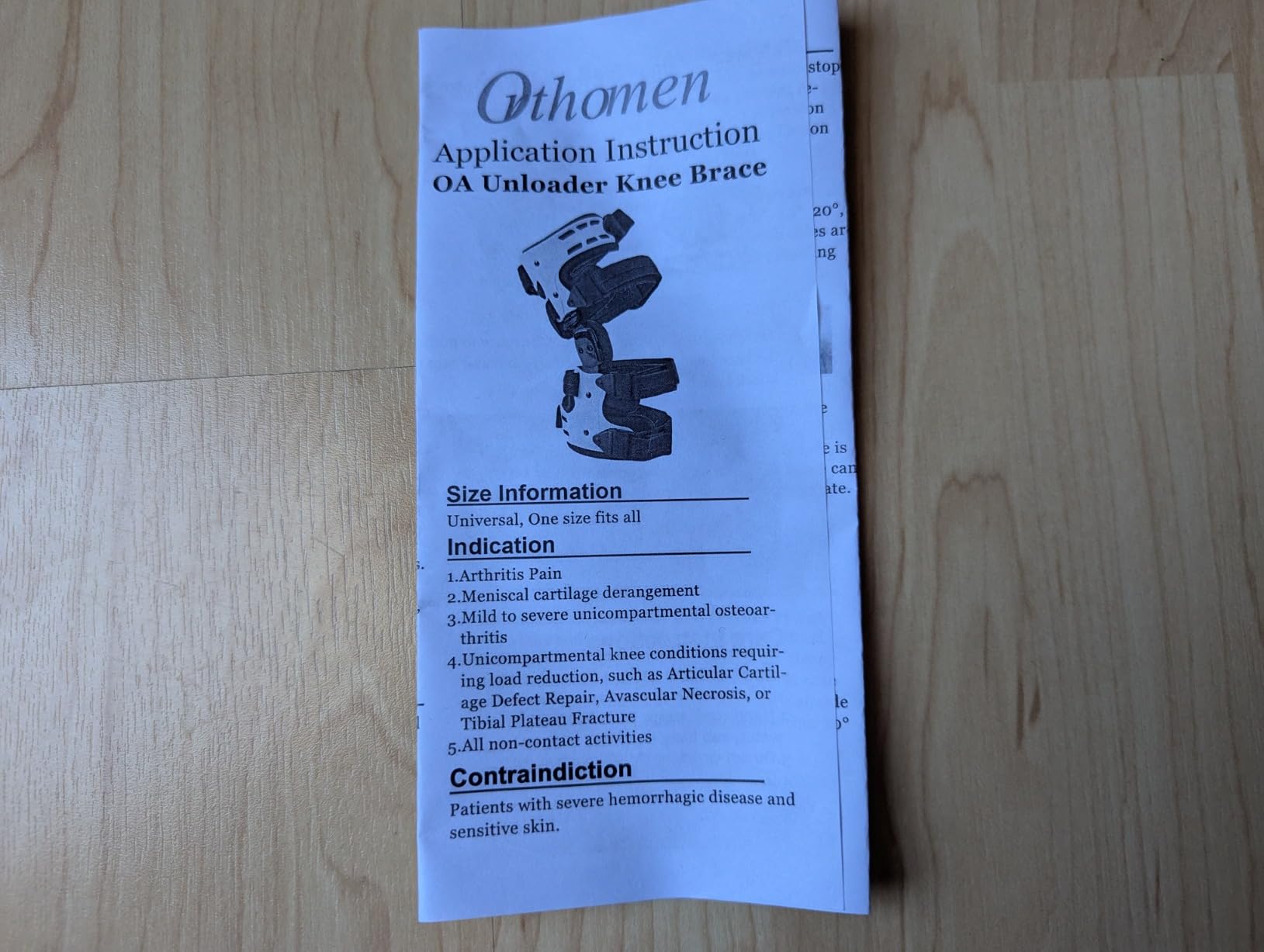 OA Unloader Knee Brace, Adjustable Metal Medial & Lateral Valgus Knee Support, Osteoarthritis, Arthritis Pain Relief and Bone on Bone for Men & Women, Right customer photo 2