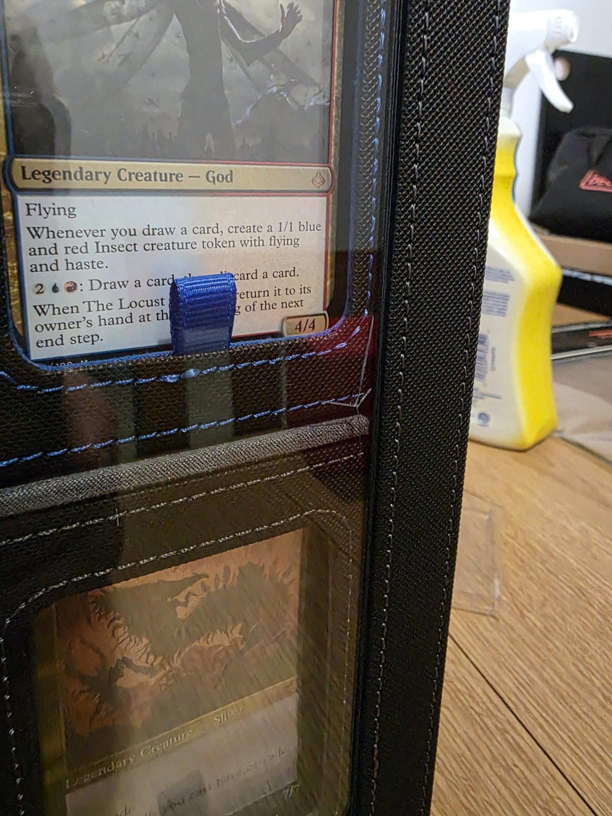 Kabinka MTG Commander Deck Box, Modular 9-in-1 TCG Card Storage Box with Dice Tray & Sideboard Box, 6-Deck Capacity, Includes Playmat, 100CT Card Sleeves/6 Magnetic Card Holders (Black) customer photo 2