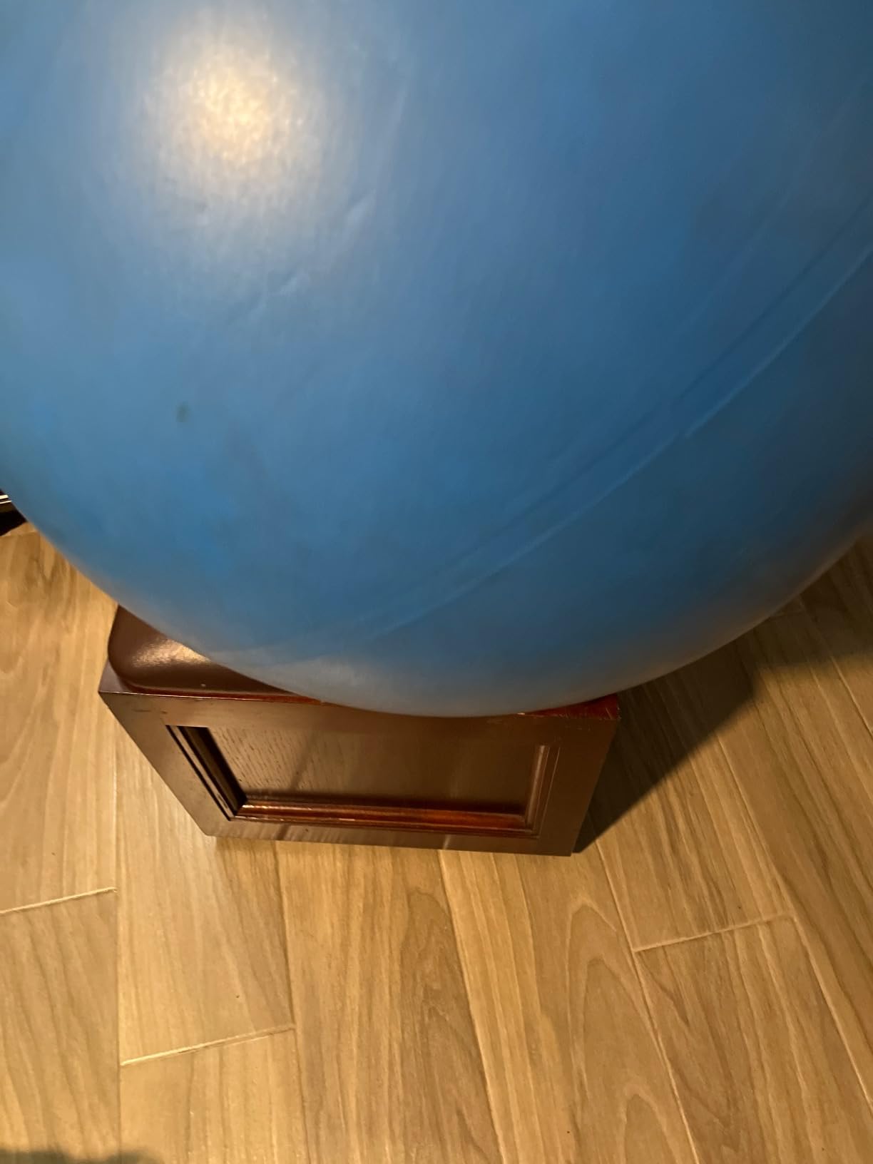 Exercise Ball - Yoga Ball for Pilates & Fitness - Birthing for Pregnancy, Stability, Core, Balance, Therapy for Physical Rehab, Workout for Home Gym & Office Chair, Fast Pump Included customer photo 1