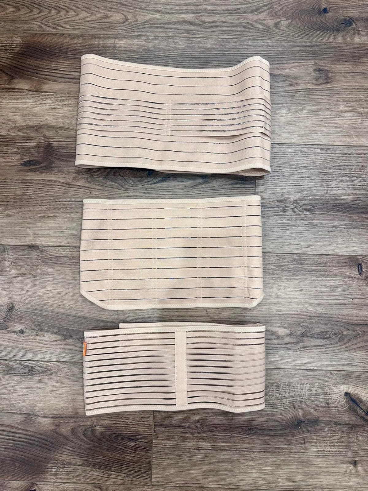 Baby Uma 3-in-1 Postpartum Belly Band - Triple Support Natural & C Section Belly Binder Post Partum, Easy On 'n Off, Lightweight & Breathable Abdominal Binder, Postpartum Essentials customer photo 2