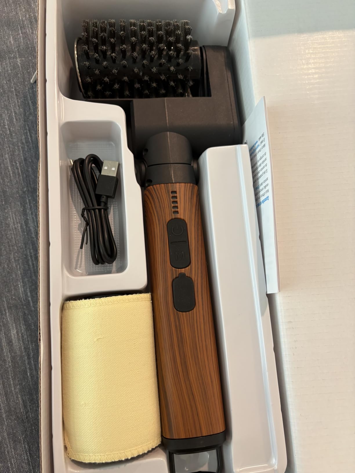 Electric Grill Brush, High Torque Rechargeable BBQ Grill Griddle Cleaner | 50kg Max Torque Grill Cleaning Brush, 150Min Runtime, 3-Speed Modes, 3 Heads, Reinforced 304 Stainless Steel & Dishwasher Safe customer photo 1
