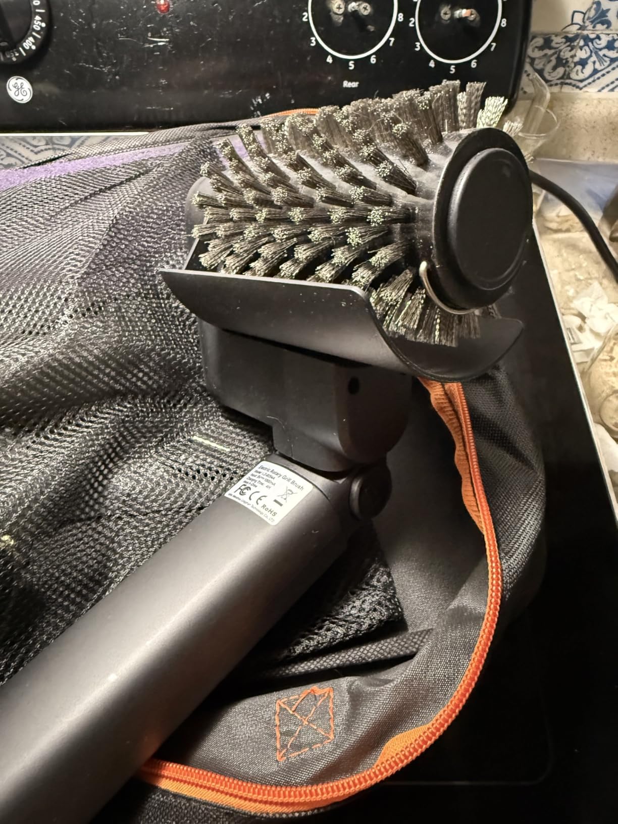 Electric Grill Brush, High Torque Rechargeable BBQ Grill Griddle Cleaner | 50kg Max Torque Grill Cleaning Brush, 150Min Runtime, 3-Speed Modes, 3 Heads, Reinforced 304 Stainless Steel & Dishwasher Safe customer photo 2