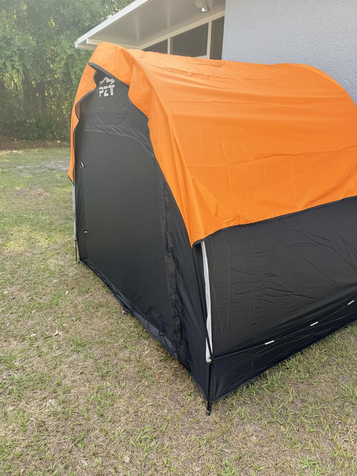 Upgraded Bike Tent with Rain Cover, Outdoor Storage Shed for 4-5 Bikes customer photo 1