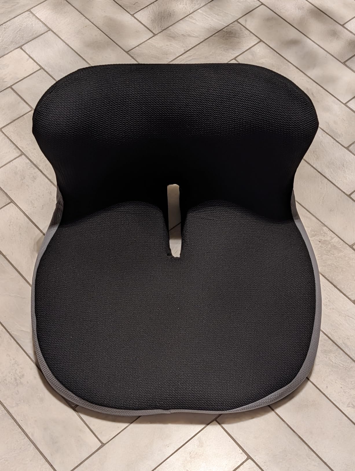 Allaboutsla Car Seat Cushion with Lumbar Support Pillow, Car Back Support | L-Shaped Ergonomic Memory Foam Seat Cushion, Car Seat Cushions for Driving, Driver Cushion and Back Support for Car, B&G customer photo 2