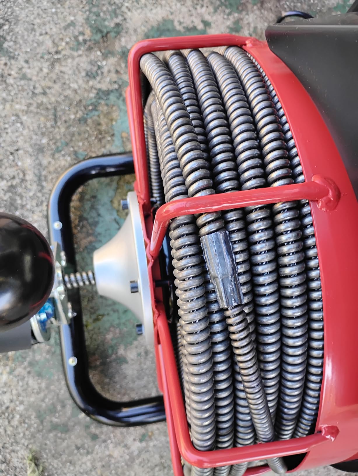 VEVOR Drain Cleaner Machine 100 FT x 1/2 Inch Auto Feed Sewer Snake Auger | Fits 2