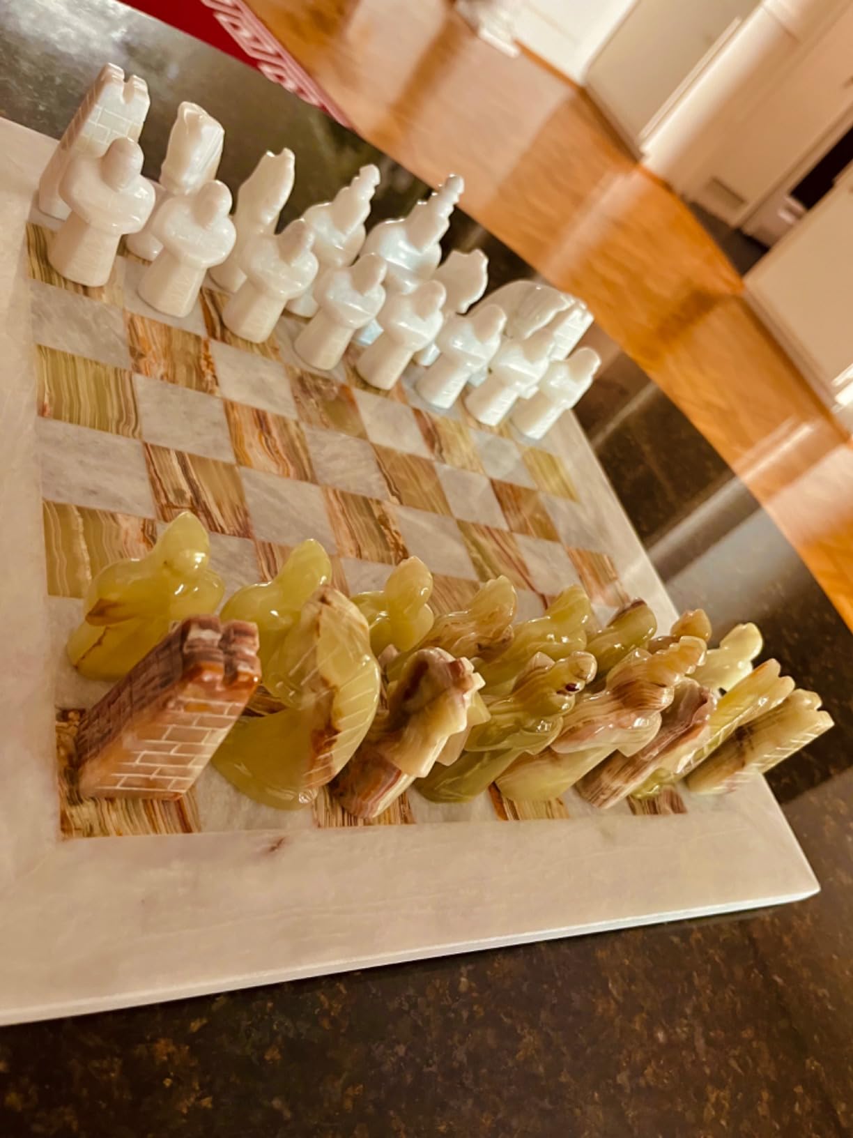 Radicaln Marble Chess Set 15