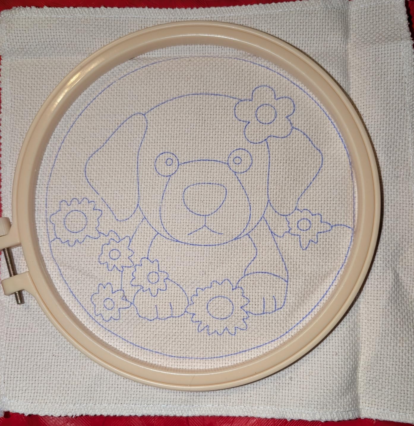 YOYLEAYOY Punch Needle Kit for Beginners (Golden Retriever) | with Hoop, Yarn, Punch Needle and Instructions, All-in-One Craft Kit for Adults and Teens customer photo 2