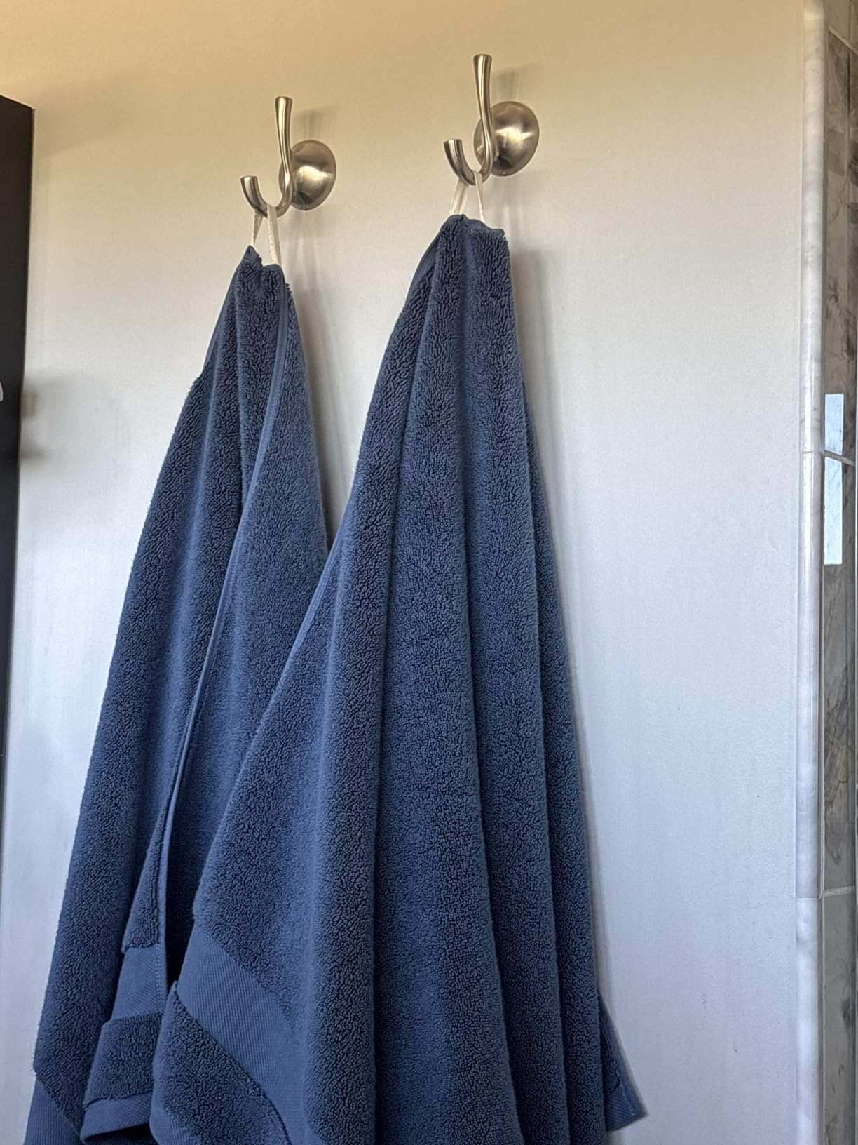 Brooklinen 100% Turkish Cotton Bath Towels Spa-Quality Cotton - Set of 2, White customer photo 2
