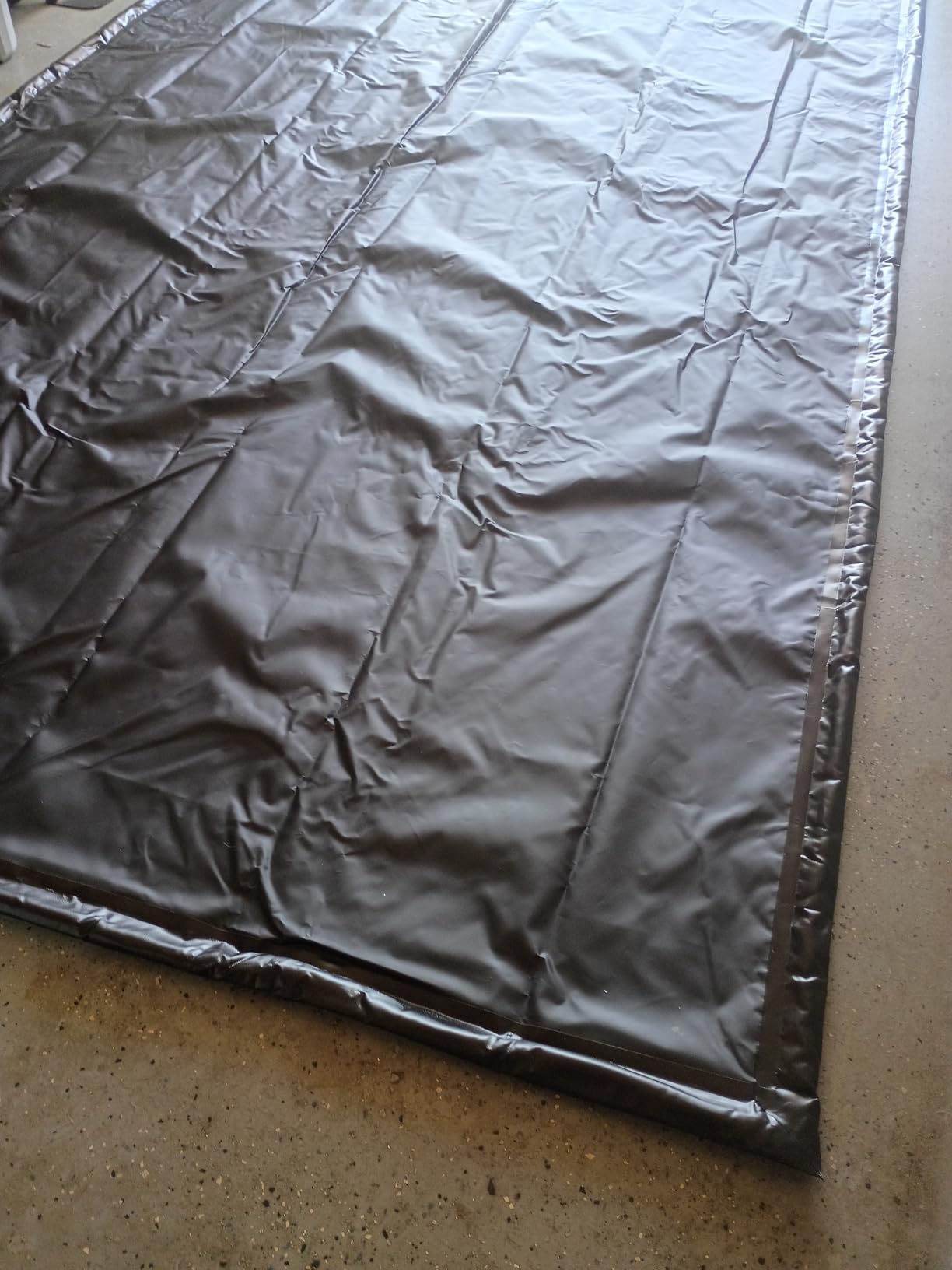 Nilight 8.6 x 20 FT Garage Floor Containment Mat with Edge for Under Car | Heavy Duty PVC, 1.4