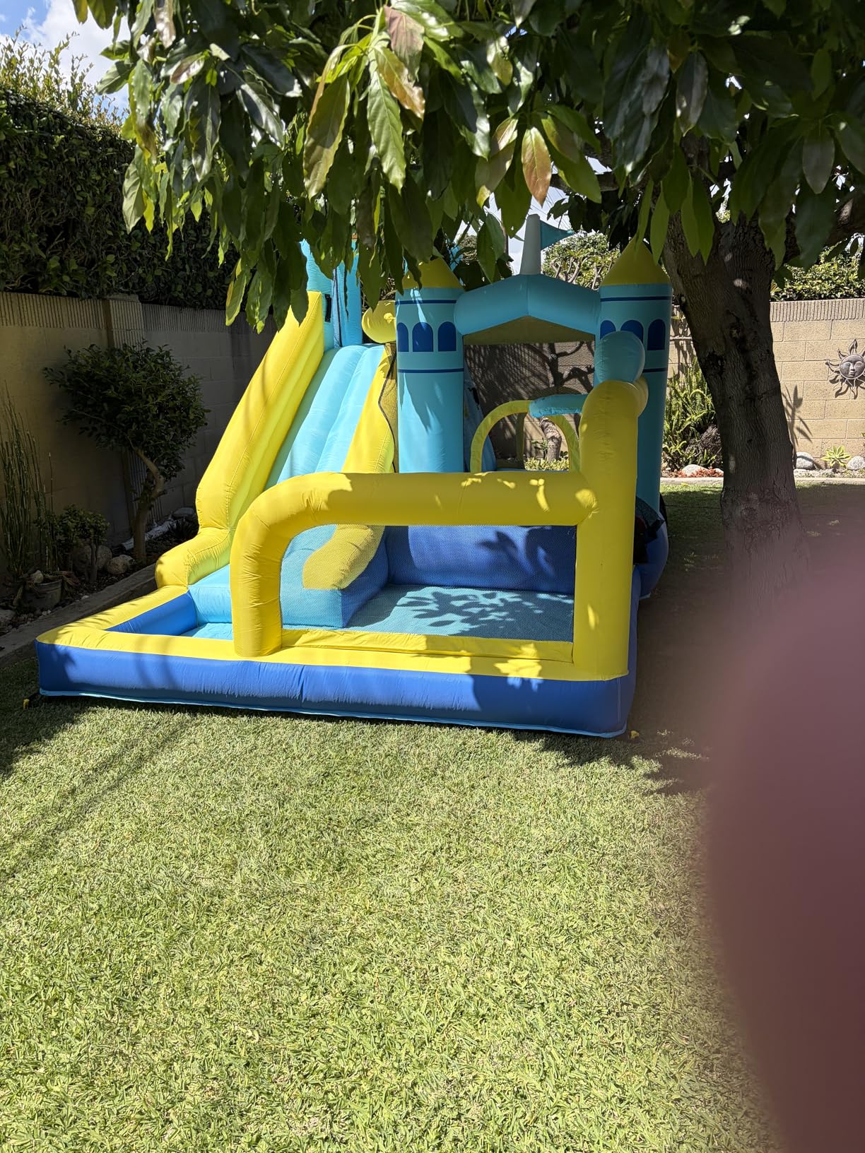 Bounce House, 8-in-1 Gameplay Mode Inflatable Bounce House for Kids | Sturdy and Durable Bouncy House with Blower, Bouncy Castle with Slide, Great for Indoor, Outdoor & Backyard, Birthday Parties customer photo 2