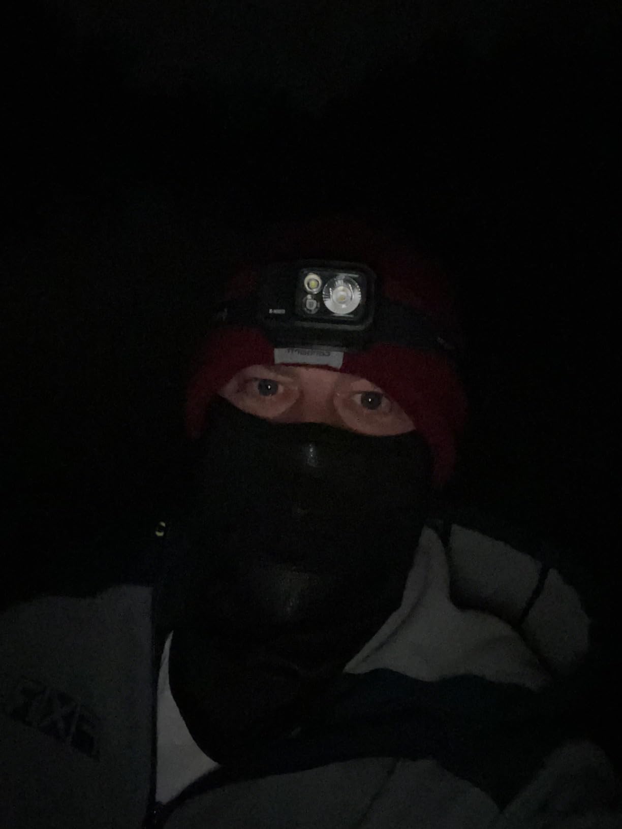 BLACK DIAMOND Storm 500-R Headlamp, Rechargeable, Dimmable Bright, BD Black | 500 lumens, red night vision, RGB night vision, Brightness Memory customer photo 2