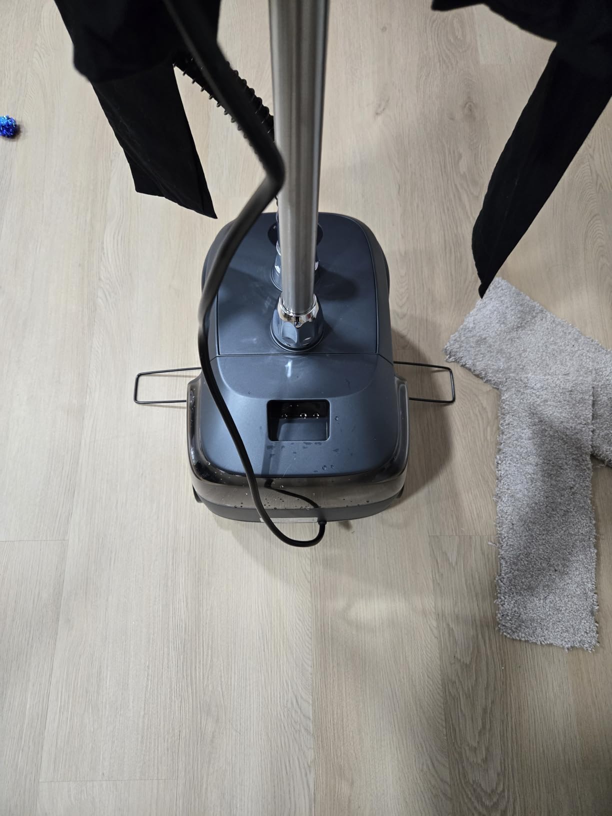 High-Copper Brass Heater Commercial & Home Use Standing Garment Steamer | 1500W, Heavy-Duty Professional, 30-Second Instant Heat-Up, Powerful Steam, 4L Water Tanks, Full-size, Metal frame swivel wheels customer photo 2