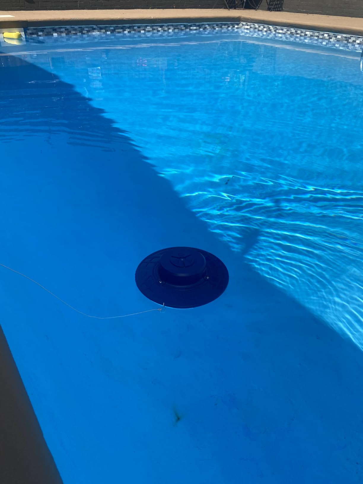 Pool Alarm, Floating Safety Alarm for Inground & Above Ground Pools, 110dB Siren IP68 Waterproof, Smart Wave-Sensing Prevents False Alerts, 262ft Wireless Range, Kids & Pets Safety (Blue) customer photo 1