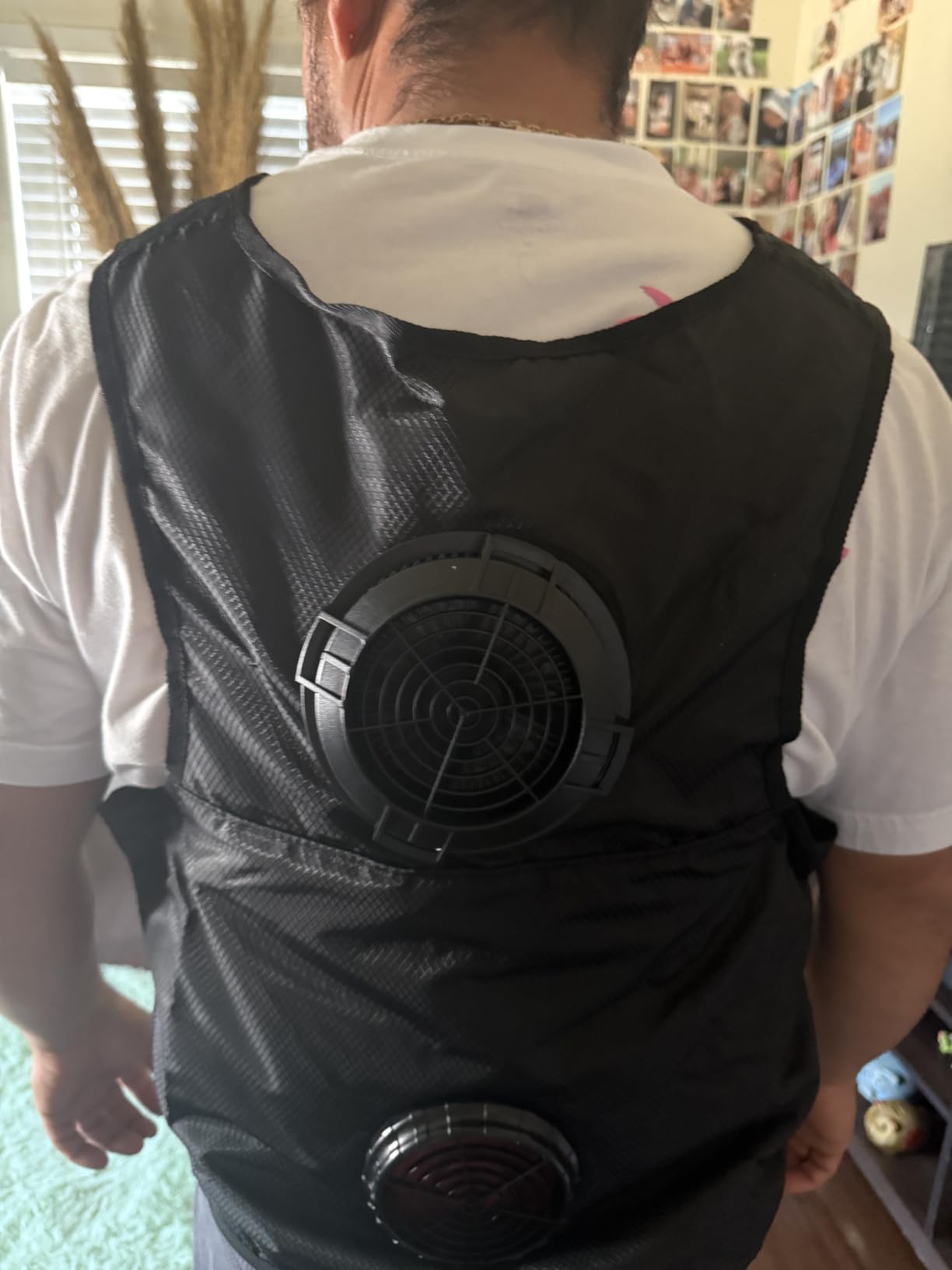 Cooling Vest for Men and Women Wearable Fan Portable With Air Vest Air Conditioned for Work,Gardening,Fishing,Travel customer photo 1