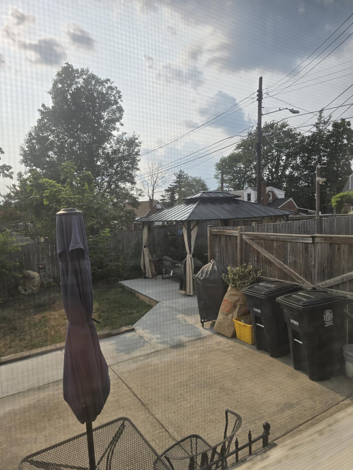 UDPATIO 12'x20' Hardtop Gazebo, Permanent Pavilion for Lawn Garden, Grey customer photo 2