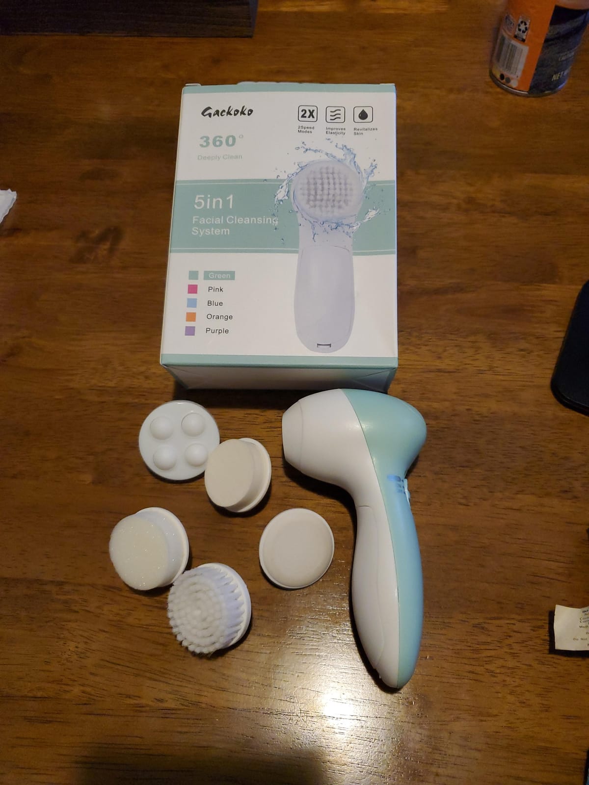 Blackhead Remover Pore Vacuum, with Nose Brush & Blackhead Needle Set, 3 Adjustable Suction Levels 5 Suction Power, 5 Probes USB Rechargeable Pore Cleaner for Facial Deep Cleansing (Black) customer photo 2