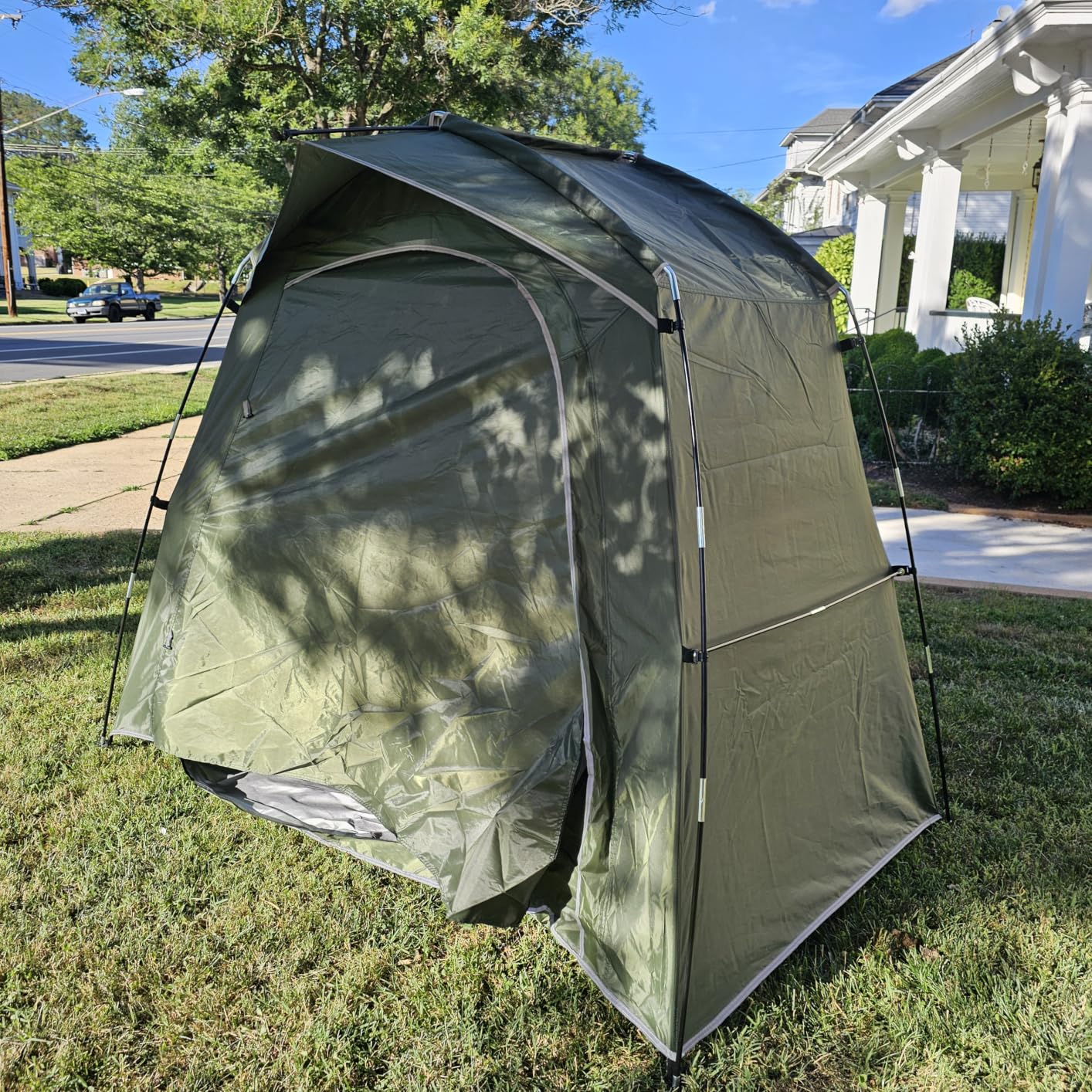 2endoor Bike Storage Tent - PU4000 Waterproof 4-5 Bikes customer photo 1
