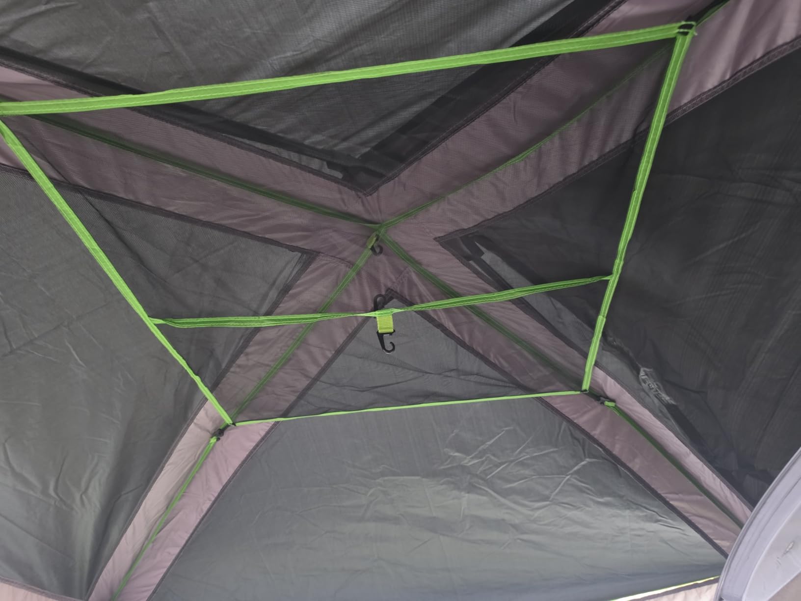 Happy Travel SUV Tents for Camping, 6 Person Instant Car Tent with Rainfly | 60 Seconds Easy Setup Pop up Tent, Waterproof Car Tailgate Tent, Cabin Tent with Expandable Carry Bag, 10'W X 10'L X 7.1'H customer photo 1