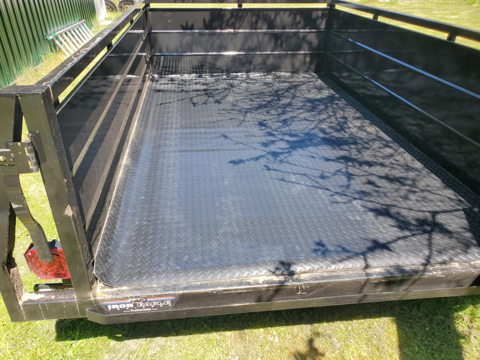 SEAL 8 x 20 FT Premium Garage Floor Mat, Solid 2.8mm Thick Lay-Flat Black Commercial Grade Heavy Duty Parking Mat for Pickup Truck, Large SUV, Water/Stain Resistant Runner (Embossed Coin Grip) customer photo 1
