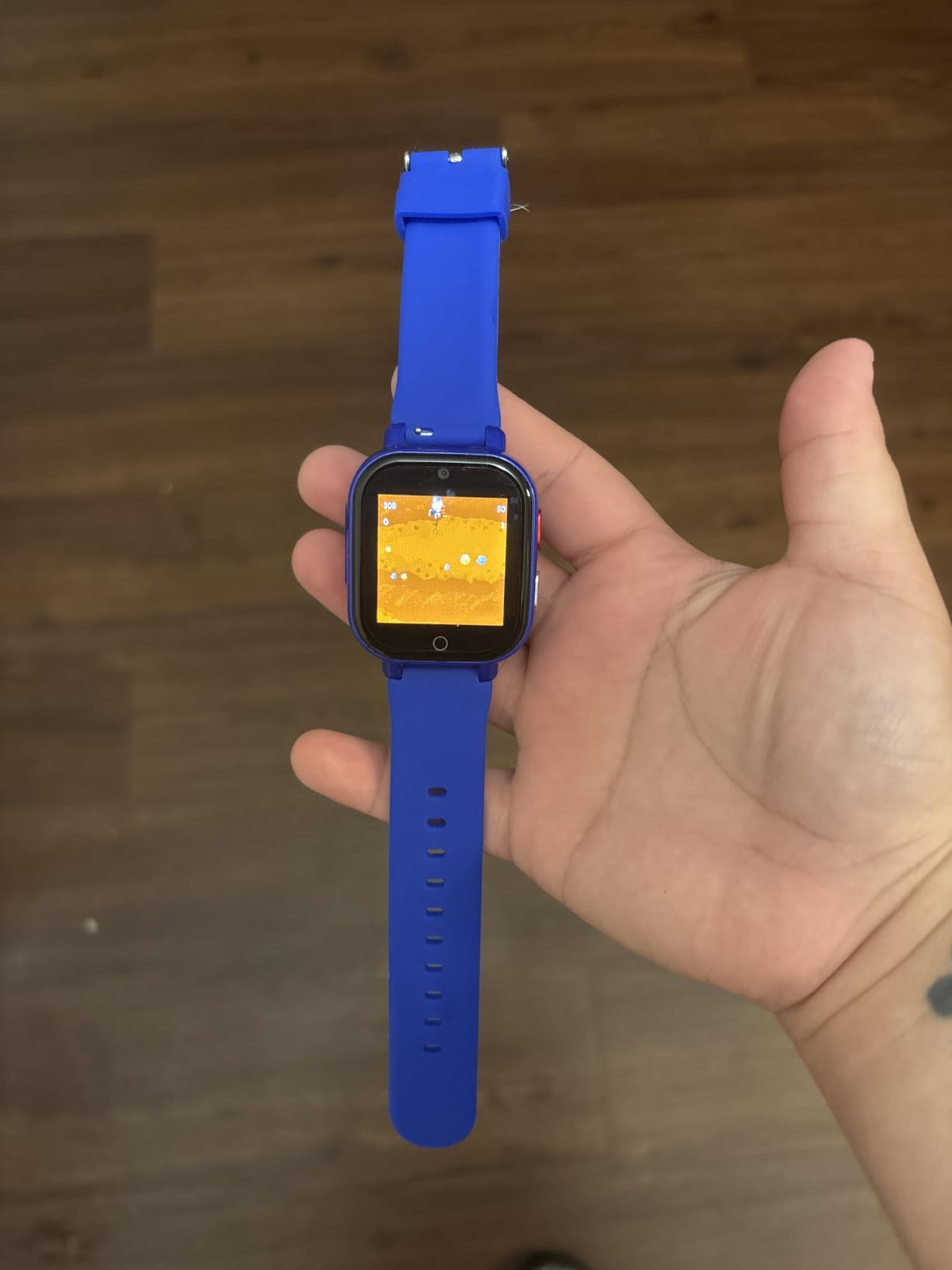 4G Kids Smart Watch with GPS Tracker, Video & Voice Call, SOS, WiFi, IP68 Waterproof, AI Smart Features, Parental Control Phone Watch for Boys Girls Age 4-12 (SIM Card Included) customer photo 2