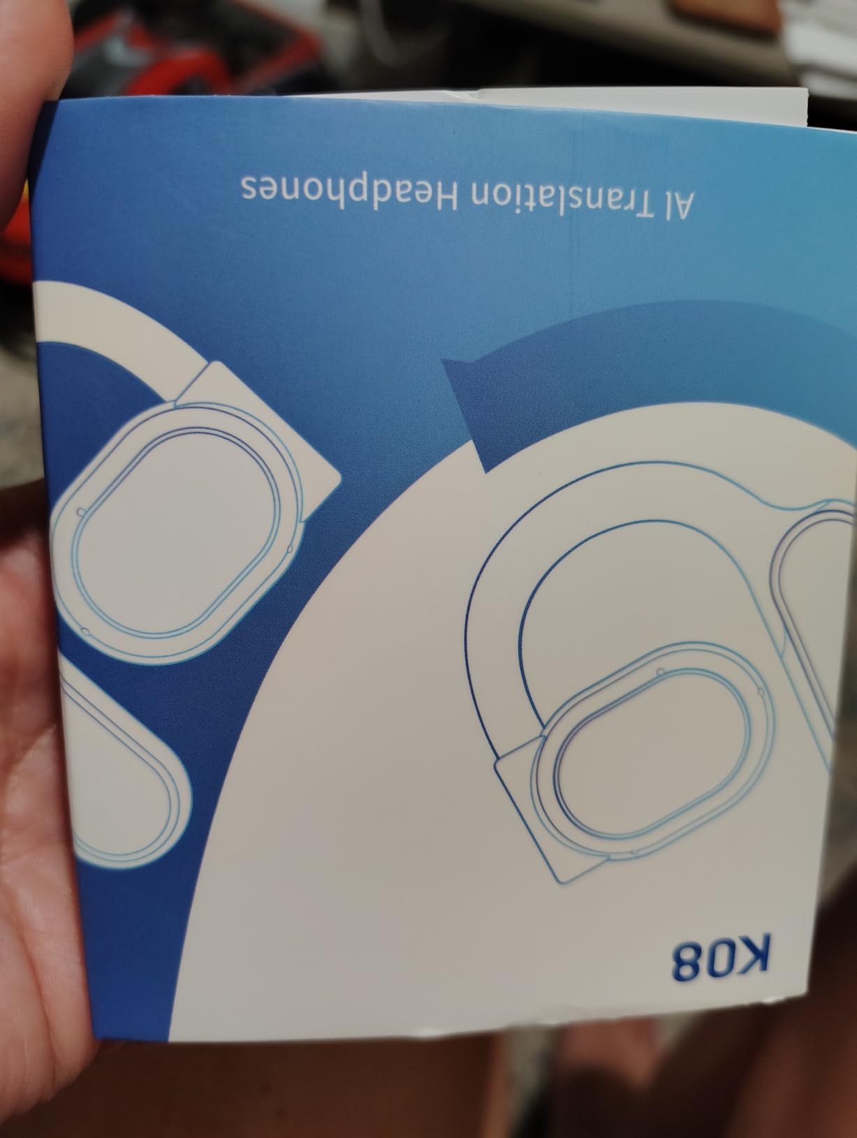 AI Translation Earbuds Real Time 164 Languages 80H Playtime Translator Ear Buds Audifonos Traductores Inglés Español Wireless Earphones Bluetooth AI Headphone for Travel Meeting Learning K08 Black customer photo 2