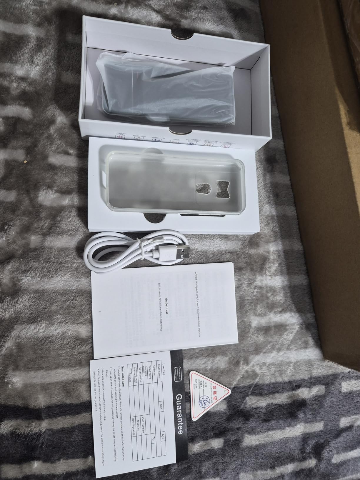 Language Translator Device No WiFi Needed, Instant Two-Way Translator Device for All Languages, 139+ Languages High Accuracy Real-Time Translation Device with Online Offline Photo for Travel, Business customer photo 2