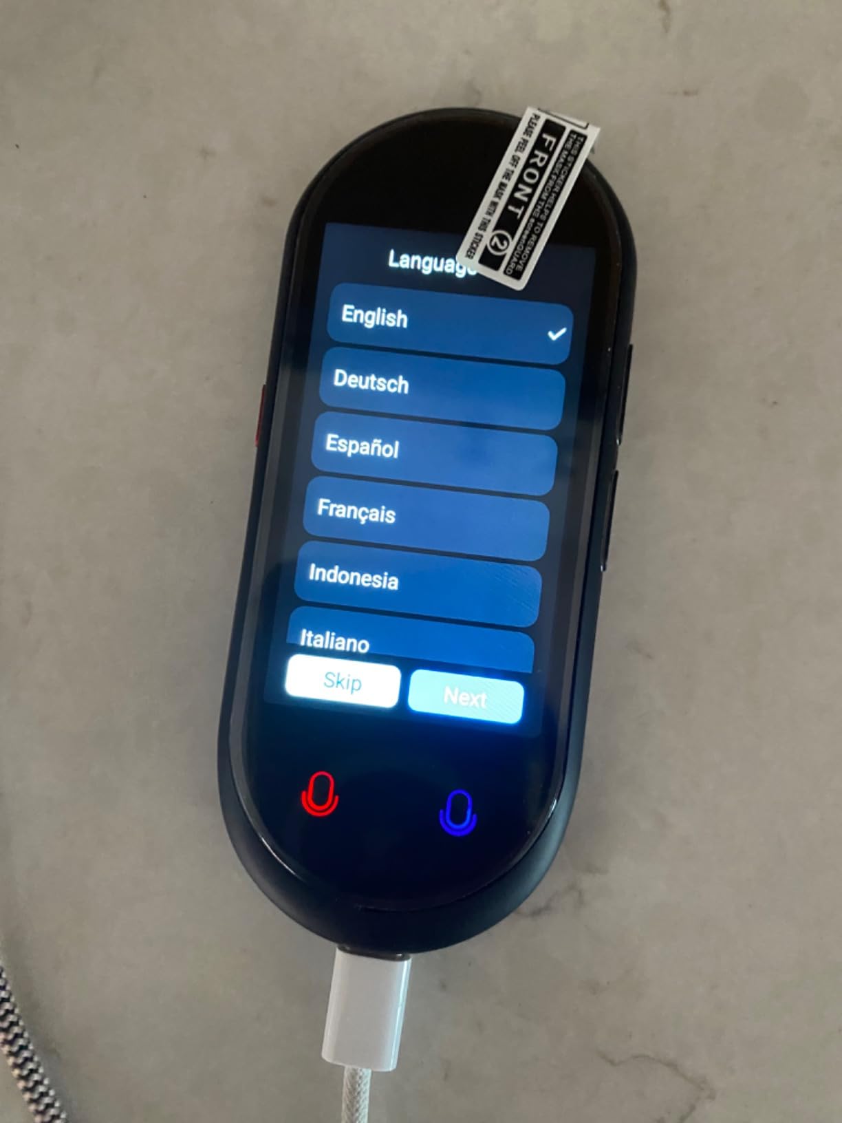 Language Translator Device, Portable Translator No WiFi Needed, Offline Voice Photo Translation, 150 Languages Supported, High Accuracy VORMOR Translator for Travel Business Learning (Black) customer photo 2