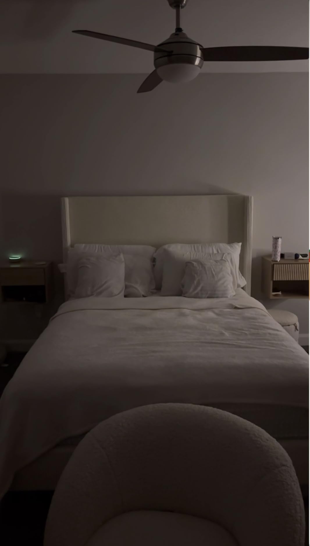 WEUP Queen Bed Frame with Tall Headboard, 56