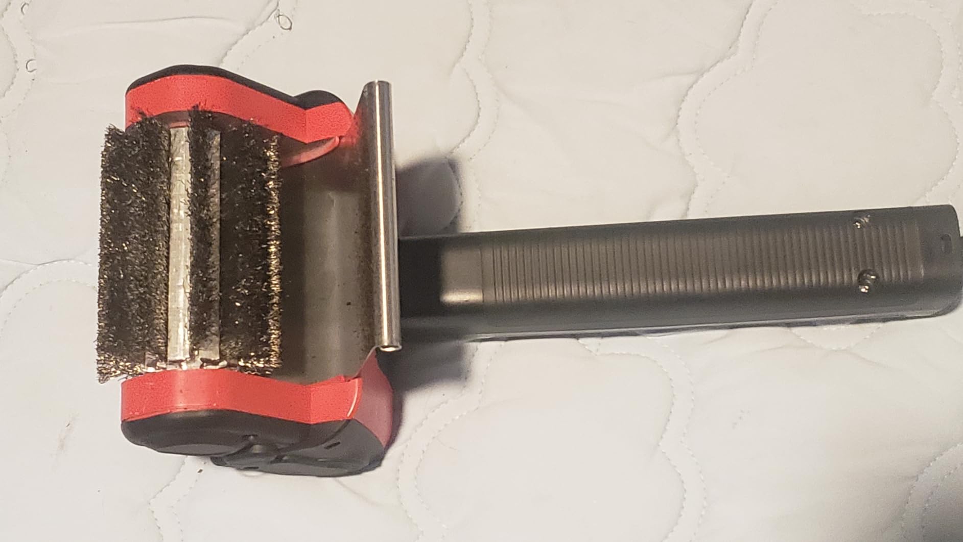 DEGGE Electric Grill Brush, Cordless BBQ Grill Cleaner with 4500mAh Battery, 800RPM High-Torque Motor, Built-in LED Light, 304 Stainless Steel Roller Brush for Uncoated Gas & Charcoal Grills customer photo 1
