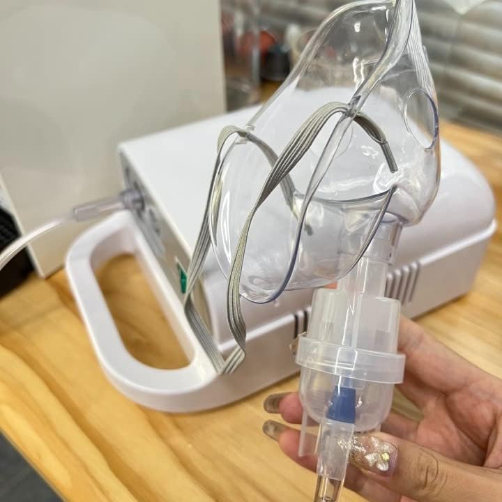 Nebulizer Machine for Adults & Kids with Mouthpiece and Mask, Desktop Compressor & Jet for Home Use customer photo 2
