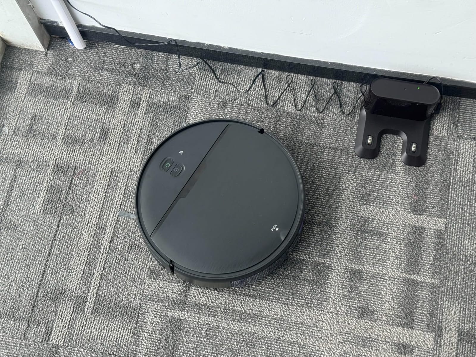 Robot Vacuum and Mop Combo, Robot Vacuum Cleaner with Bagless Self Emptying Station, 18000Pa Suction, LiDAR Navigation, ideal for Pet Hair, Carpet & Hard Floor, Compatible with App/Alexa/Voice Control customer photo 2