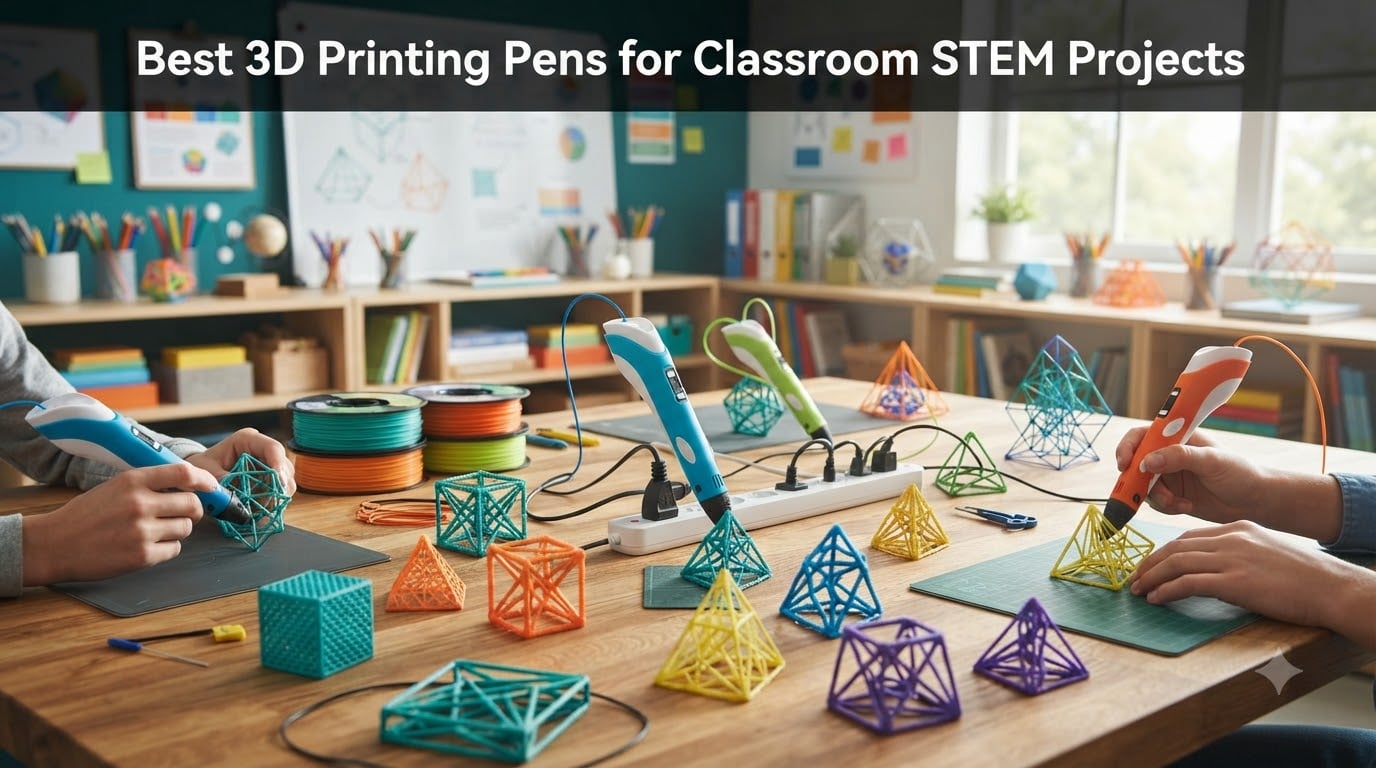 Best 3D Printing Pens for Classroom STEM Projects