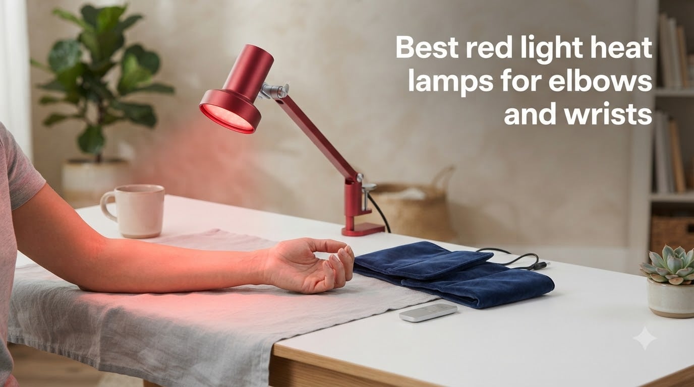 Best red light heat lamps for elbows and wrists