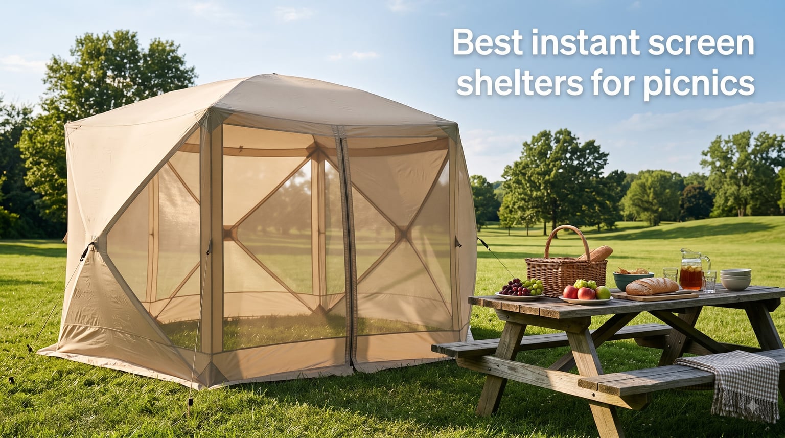 Best instant screen shelters for picnics