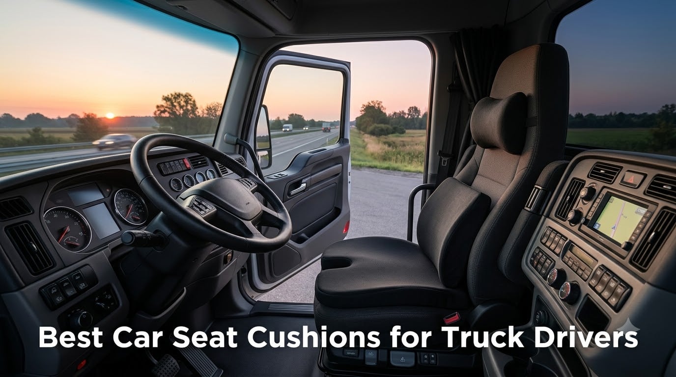 Best Car Seat Cushions for Truck Drivers